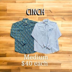 Cinch Button-Up Shirt